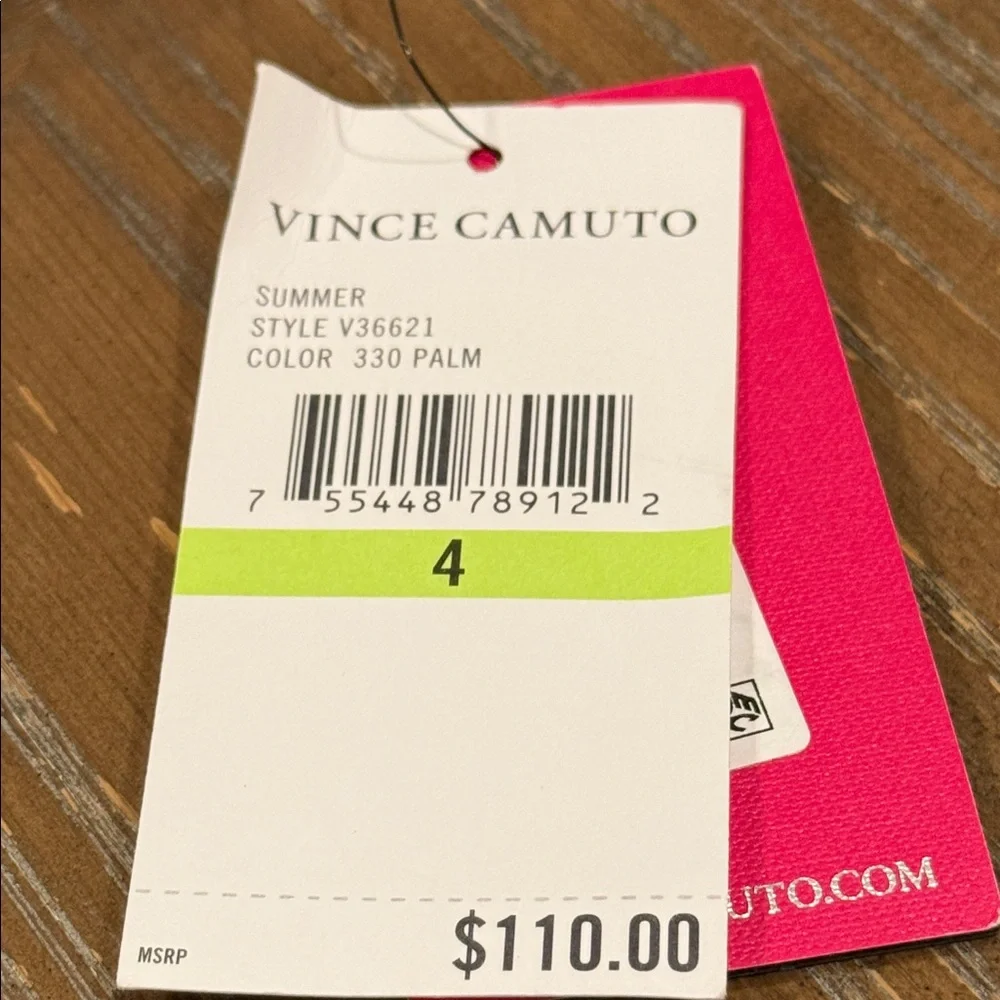 Vince Camuto Paisley Halter One Piece Swimsuit NWT Pom Detail